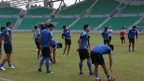 Guangzhou R&amp;F (Rich and Force) Football Club (Guangzhou Fuli Zuqiu Julebu) Stock Footage 203331199