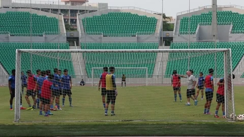 Guangzhou R&amp;F (Rich and Force) Football Club (Guangzhou Fuli Zuqiu Julebu) Stock Footage 203336337