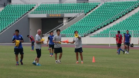 Guangzhou R&amp;F (Rich and Force) Football Club (Guangzhou Fuli Zuqiu Julebu) Stock Footage 203336636