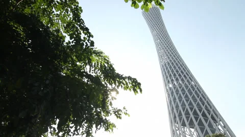 Guangzhou skyline Stock Footage 30520138
