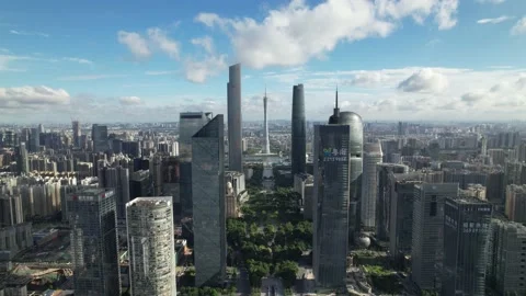 Guangzhou Skyline Stock Footage 221821737