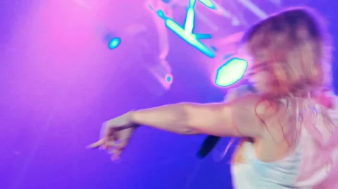 Guano Apes live performance at the rock festival The Best City.UA Stock Footage 31815701