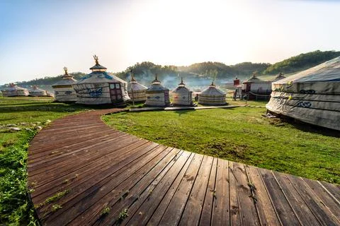 Guanshan Meadow Stock Photos