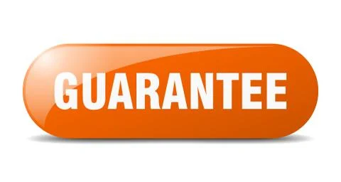 Guarantee button. guarantee sign. key. push button. Stock Illustration