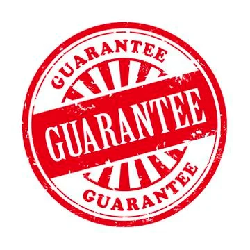 Guarantee grunge rubber stamp Stock Illustration