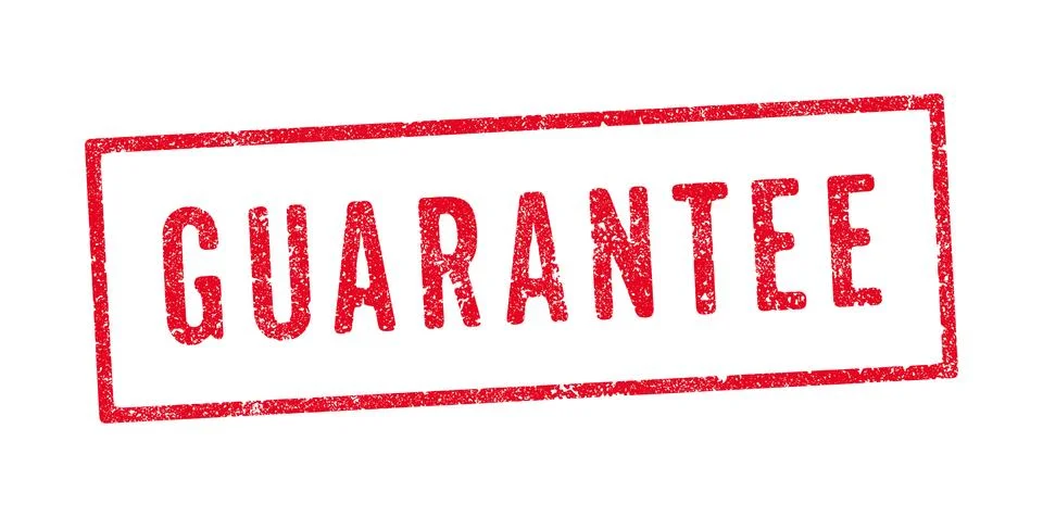 Guarantee ink stamp Stock Illustration