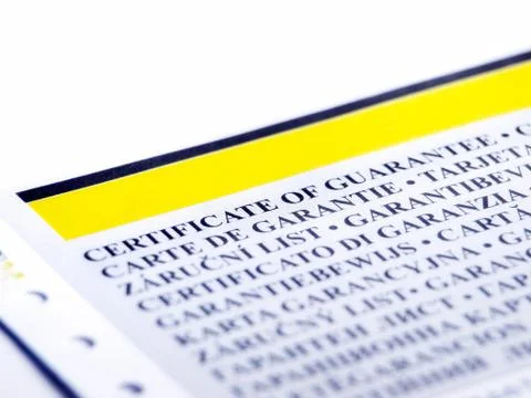 Guarantee Stock Photos