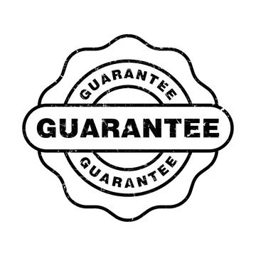 Guarantee rubber stamp icon vector design templates Stock Illustration