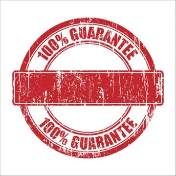 Guarantee stamp Stock Illustration