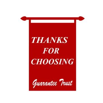 Guarantee trust Stock-Illustration