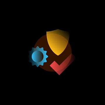 Guarantee. Vector icon in gradient style. Editable illustration Stock Illustration