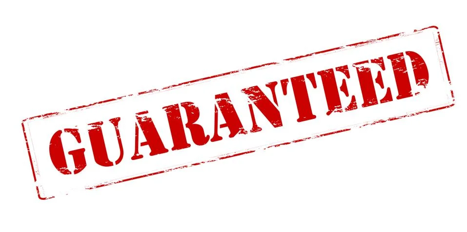 Guaranteed Stock Illustration