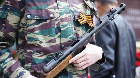 The guard of honor. Stock Photos