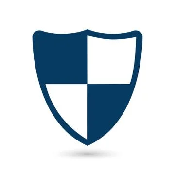 Guardian shield symbol Illustrazione stock
