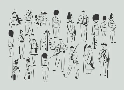 Guards Collection イラスト素材