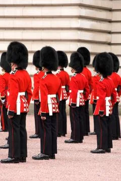 Guards in uniform Stock Photos