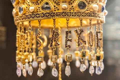 Guarrazar crown Stock Photos