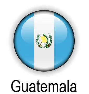 Guatemala ball flag Stock Illustration