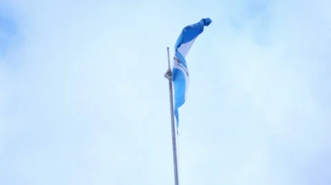 Guatemala Flag Stock Footage 59536817