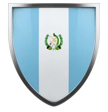 Guatemala flag Stock Illustration