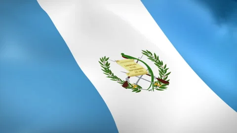 Guatemala Flags - Pack 2 Stock Footage 339369414