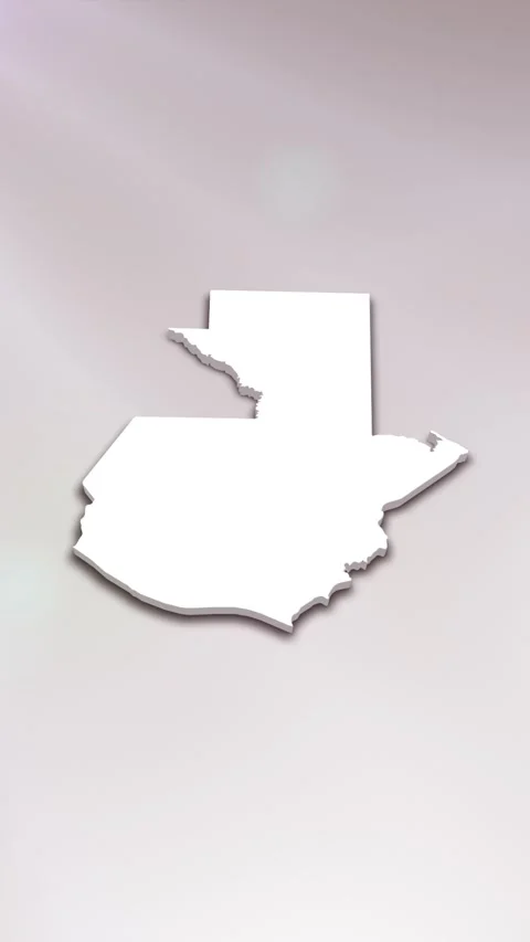 Guatemala Map Intro Stock Footage 261660143