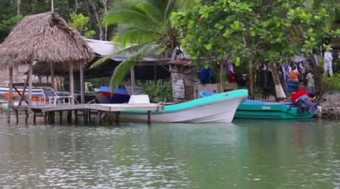 Guatemala River 3 Stock Footage 11355072