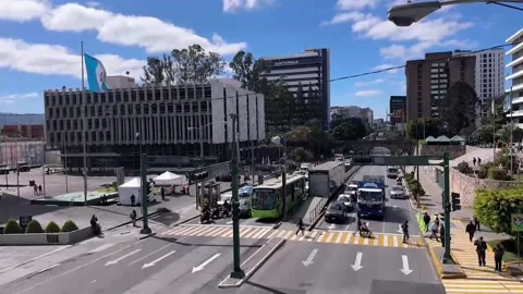 Guatemala tests its emergency response capabilities with an earthquake drill, Ci Stock Footage 329588635
