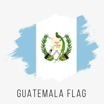 Guatemala Vector Flag. Guatemala Flag for Independence Day Stock Illustration
