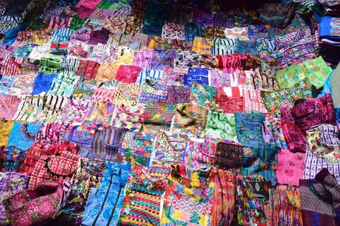 Guatemalan patterns Foto stock