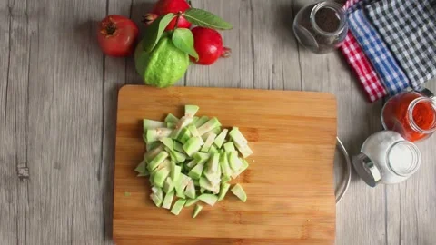 Guava cutting Stock Footage 287330413