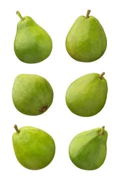 Guava isolated Stock Photos