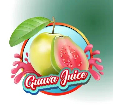 Guava juice Stock Illustration