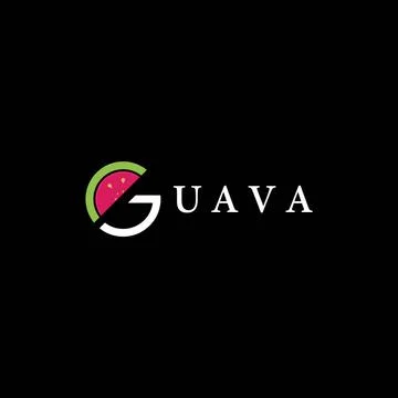 Guava logo template Stock Illustration