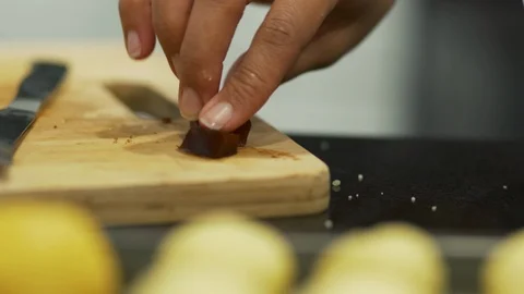 Guava paste pao de queijo Stock Footage 111235460