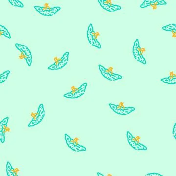 Guava tree jungle amazon vector seamless pattern 스톡 일러스트