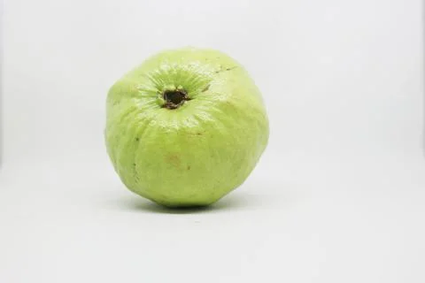 Guava on a White Background Stock-Fotos