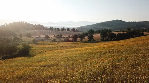 Gubbio sunrise Stock Footage 96243012