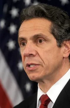 Gubernatorial Transition Plan NY Stock-Fotos
