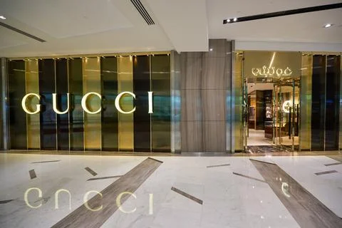 Gucci store Stock Photos