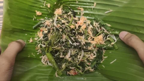 Gudangan A Traditional Dish from Java, Indonesia Stock-Footage 295090788