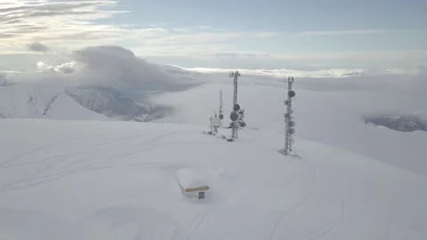 Gudauri Morning views 库存影片 152910583