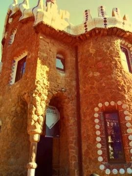 Guell detail Foto stock
