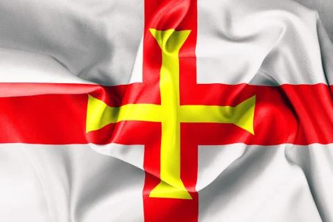 Guernsey flag イラスト素材