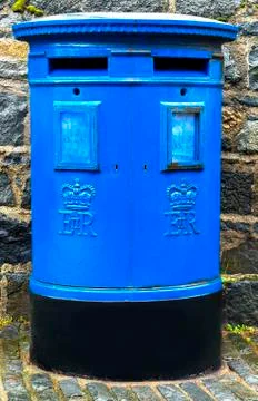 Guernsey Mailbox Stock Photos