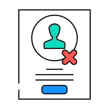 Guerrilla testing ux ui design icon color illustration Stockillustratie