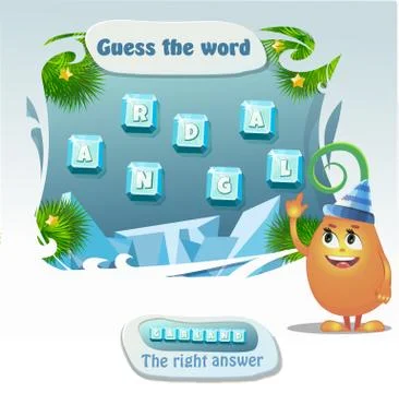 Guess the word Stock Illustration