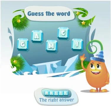 Guess the word Stock Illustration