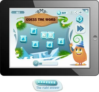 Guess the word Stock Illustration