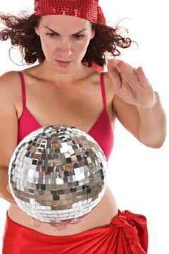 Guessing the future Foto stock